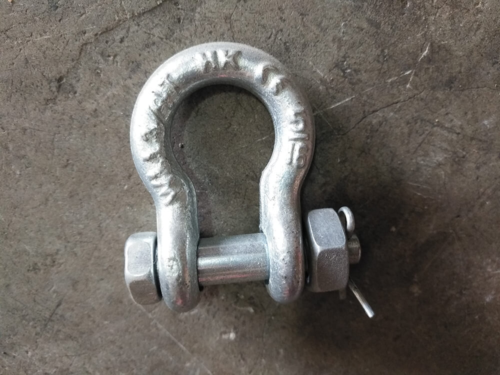 弓形帶螺母卸扣