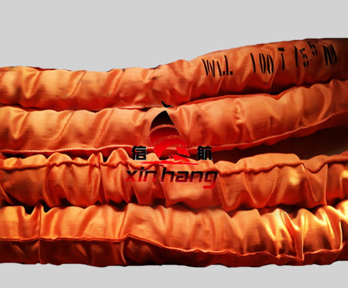 100噸雙扣柔性吊帶