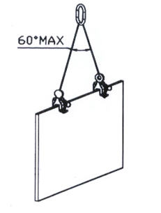 豎吊鋼板起重鉗