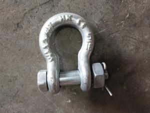 弓形帶螺母卸扣